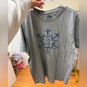 Life Is Good Heather Gray Tee